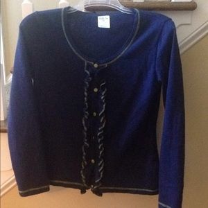 Women's navy M sweater.